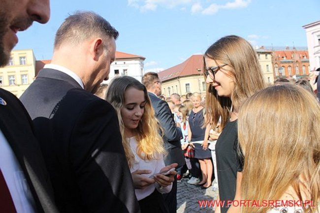 Prezydent RP w Śremie