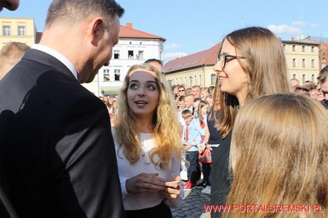 Prezydent RP w Śremie