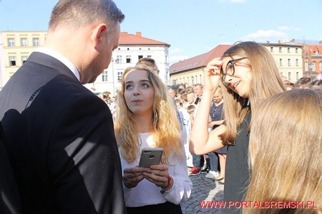 Prezydent RP w Śremie