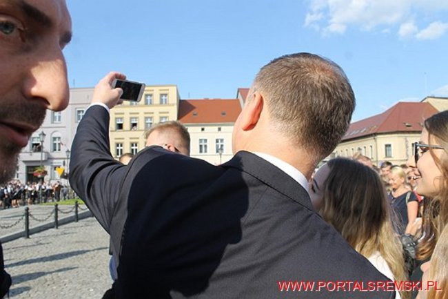 Prezydent RP w Śremie