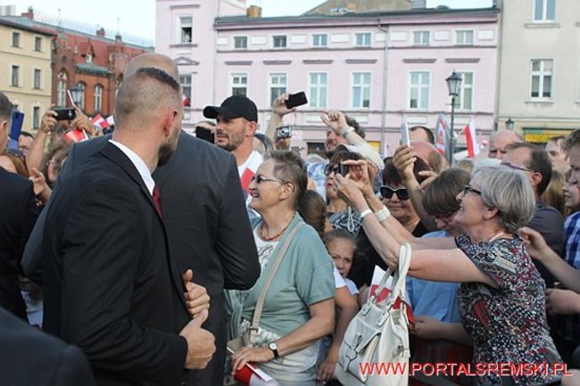 Prezydent RP w Śremie