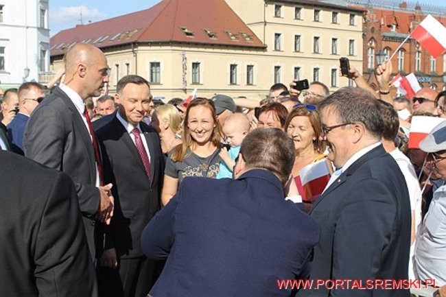 Prezydent RP w Śremie