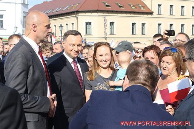 Prezydent RP w Śremie