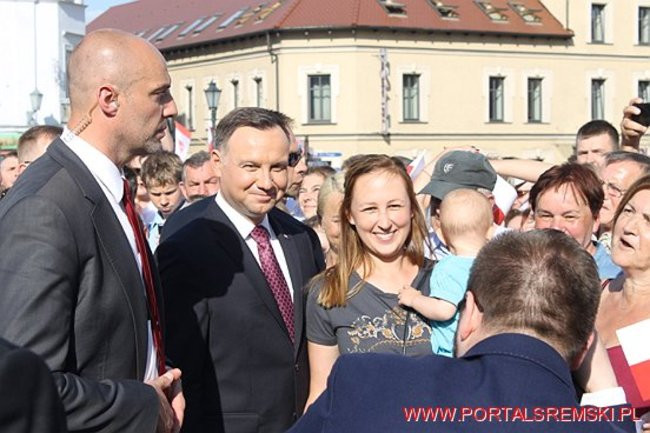 Prezydent RP w Śremie