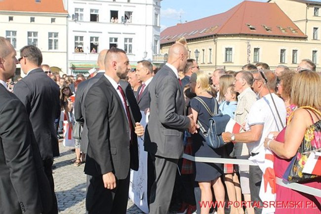 Prezydent RP w Śremie