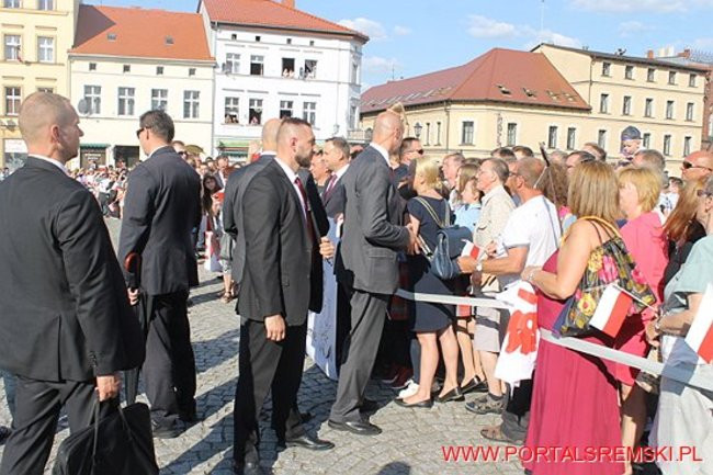 Prezydent RP w Śremie