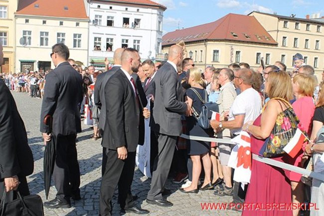 Prezydent RP w Śremie