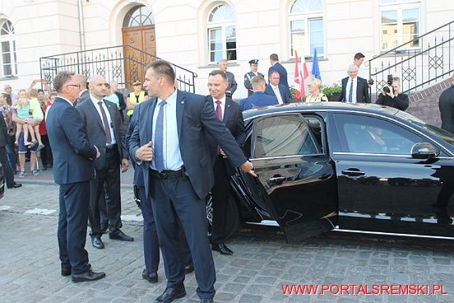 Prezydent RP w Śremie