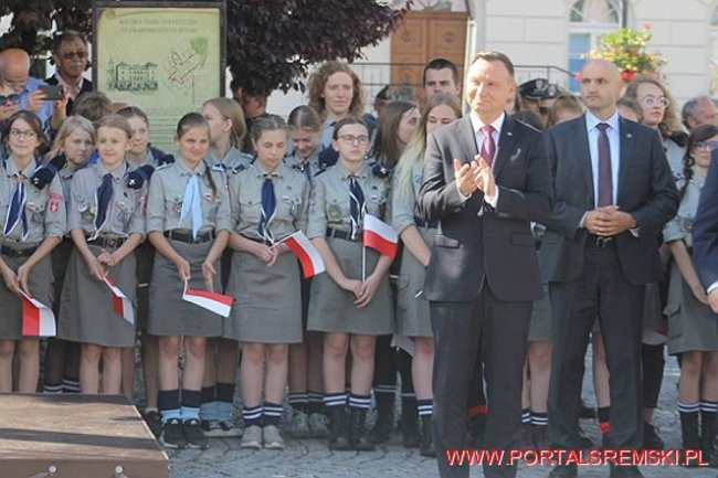 Prezydent RP w Śremie