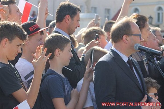 Prezydent RP w Śremie