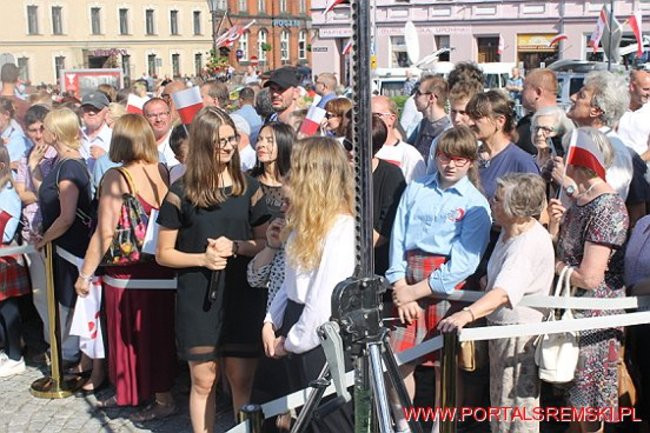 Prezydent RP w Śremie