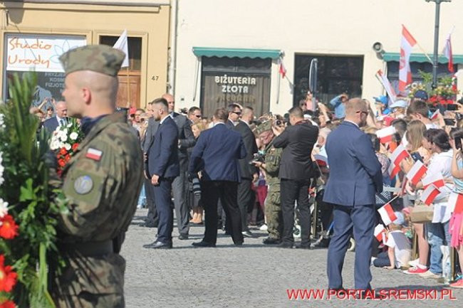 Prezydent RP w Śremie