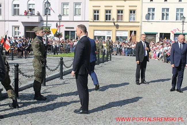 Prezydent RP w Śremie