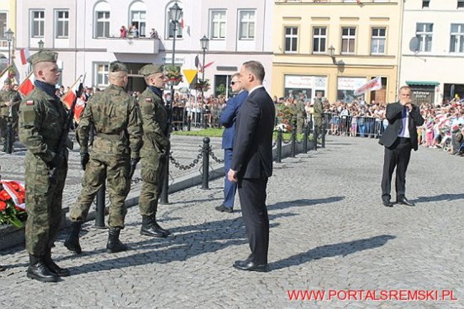 Prezydent RP w Śremie