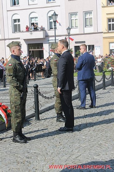 Prezydent RP w Śremie