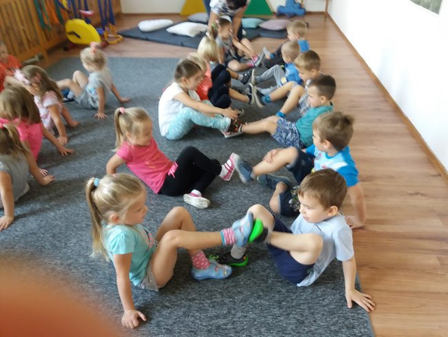 Zajęcia prowadzone metodą Ruchu Rozwijającego W. Sherborne