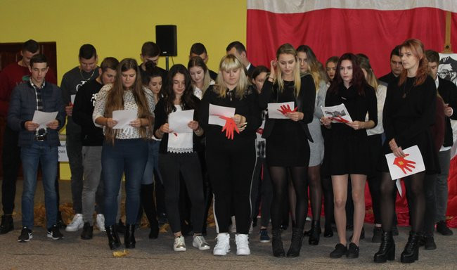 Uroczystość 100 lecia odzyskania Niepodległości w ZSR w Grzybnie