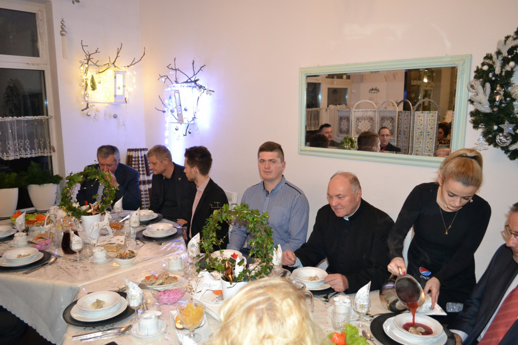Spotkanie opłatkowe opozycji