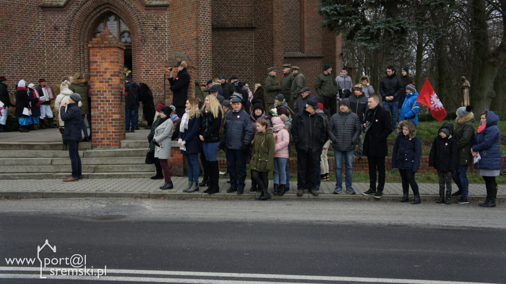 Odsłonięcie pomnika powstańców w Brodnicy
