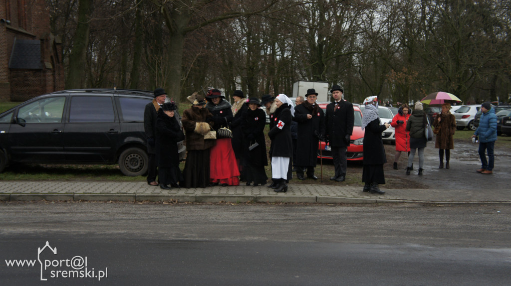 Odsłonięcie pomnika powstańców w Brodnicy