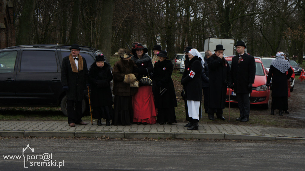 Odsłonięcie pomnika powstańców w Brodnicy