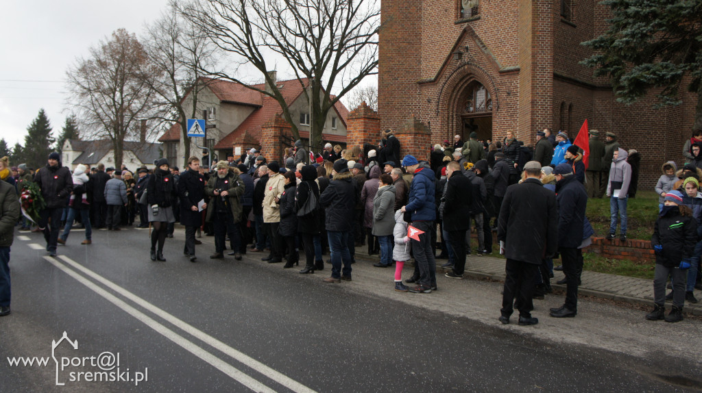 Odsłonięcie pomnika powstańców w Brodnicy