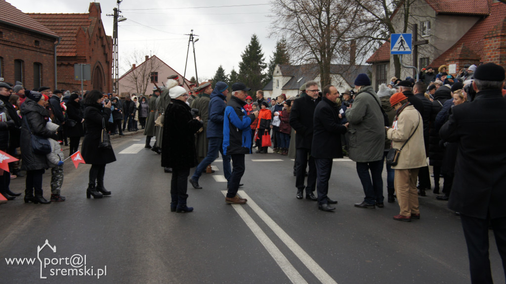 Odsłonięcie pomnika powstańców w Brodnicy