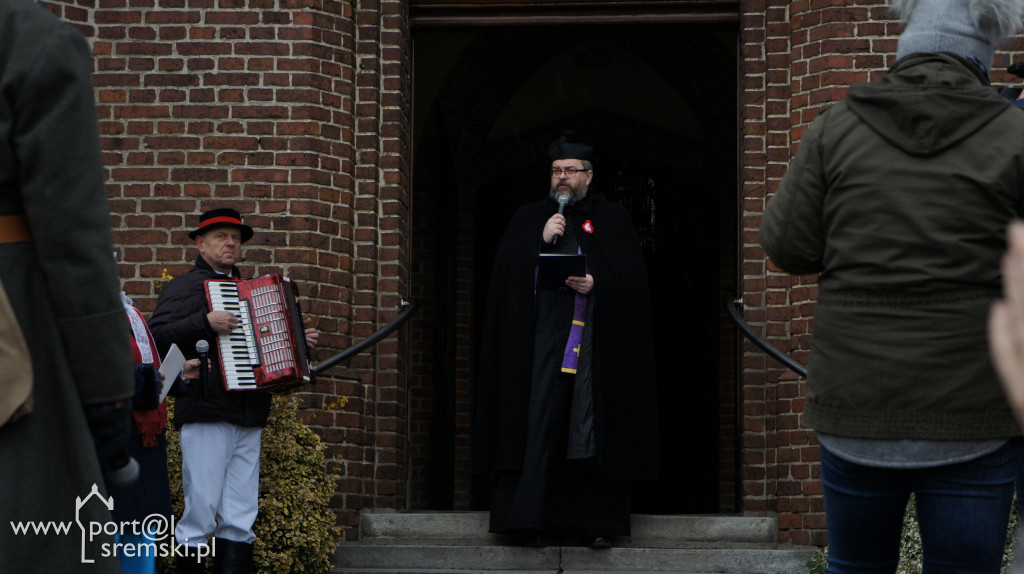 Odsłonięcie pomnika powstańców w Brodnicy
