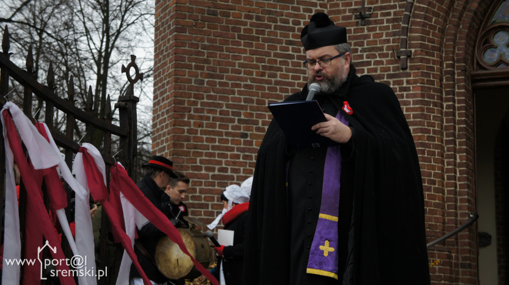 Odsłonięcie pomnika powstańców w Brodnicy