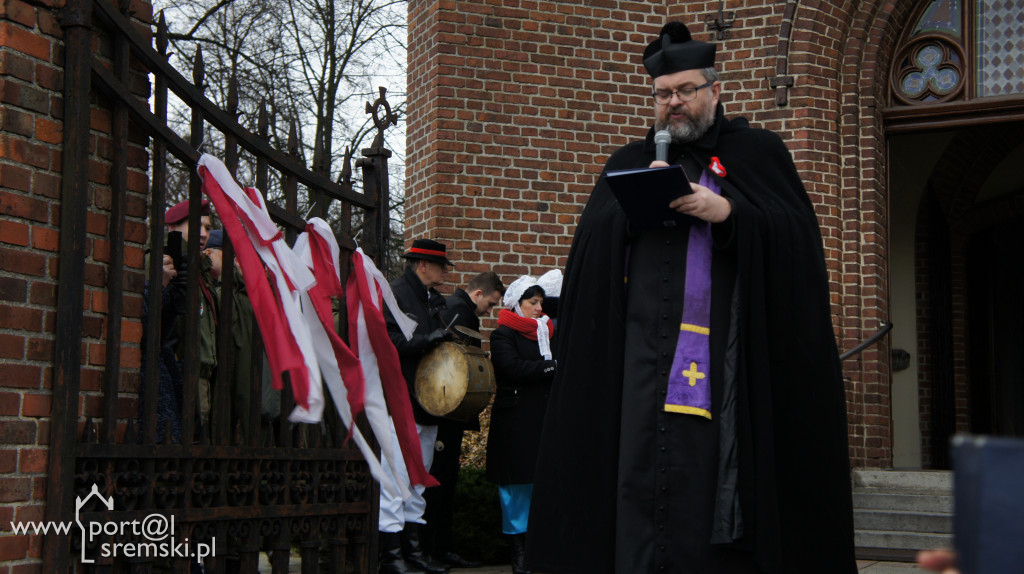 Odsłonięcie pomnika powstańców w Brodnicy
