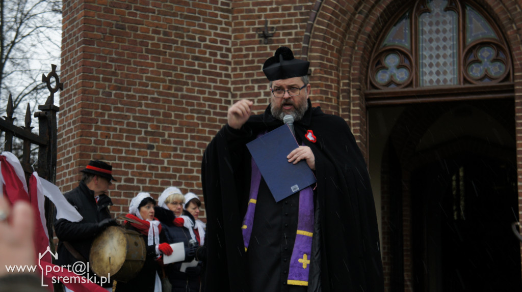 Odsłonięcie pomnika powstańców w Brodnicy