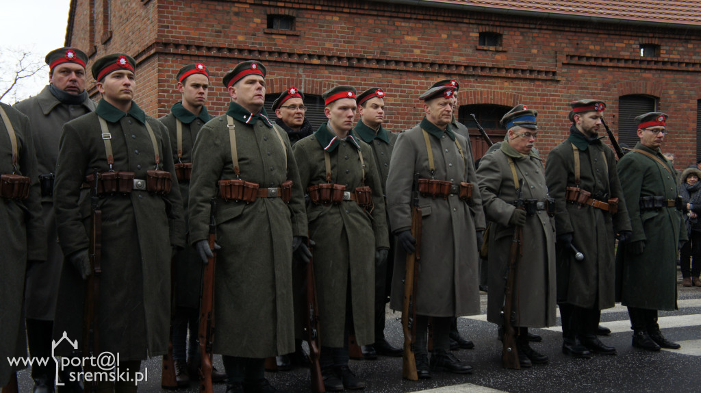 Odsłonięcie pomnika powstańców w Brodnicy