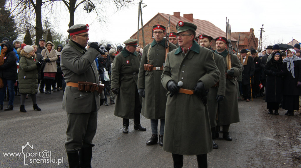 Odsłonięcie pomnika powstańców w Brodnicy
