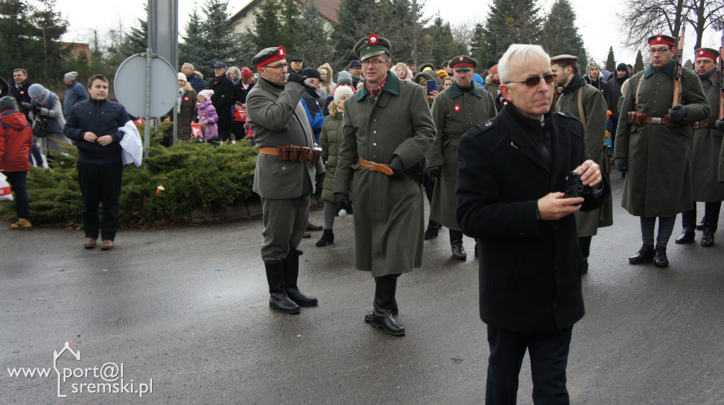 Odsłonięcie pomnika powstańców w Brodnicy