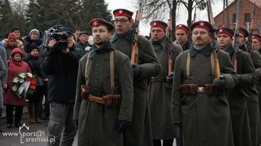 Odsłonięcie pomnika powstańców w Brodnicy