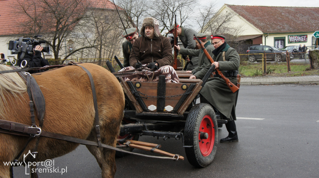 Odsłonięcie pomnika powstańców w Brodnicy