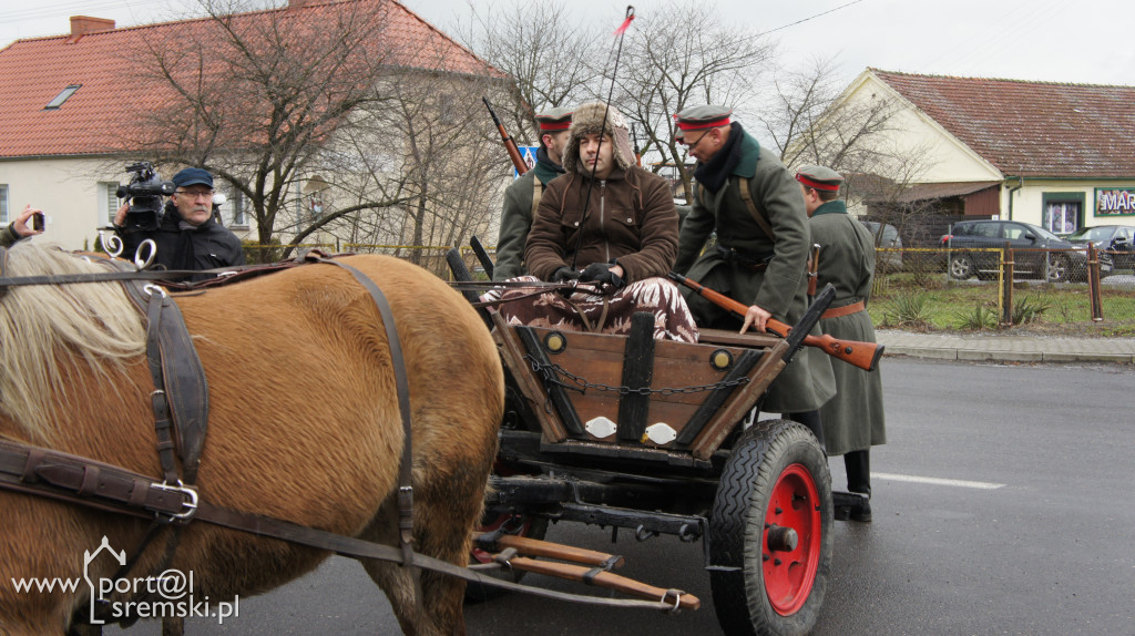 Odsłonięcie pomnika powstańców w Brodnicy