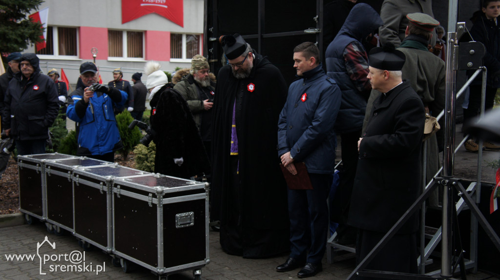 Odsłonięcie pomnika powstańców w Brodnicy