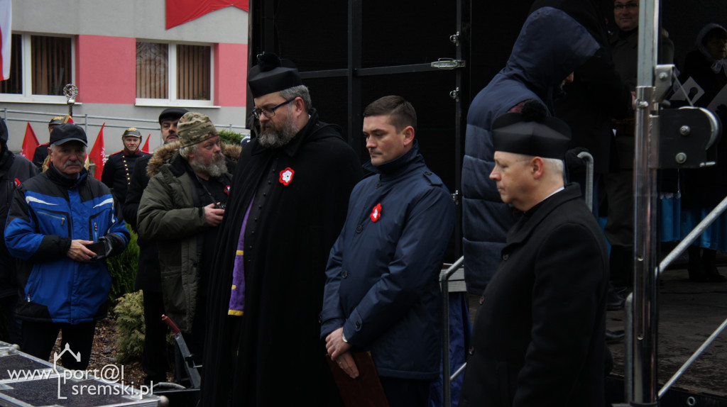 Odsłonięcie pomnika powstańców w Brodnicy
