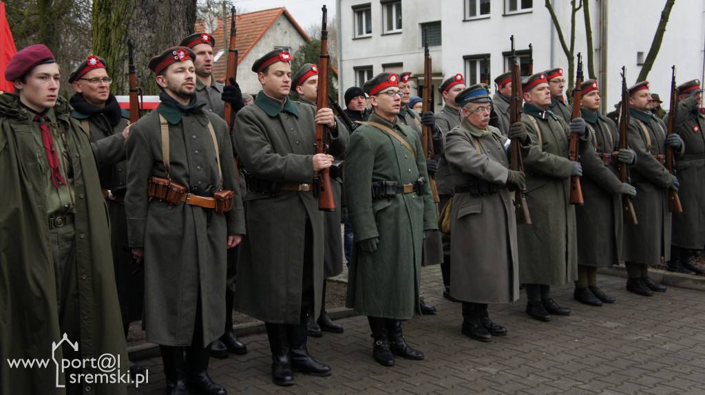 Odsłonięcie pomnika powstańców w Brodnicy