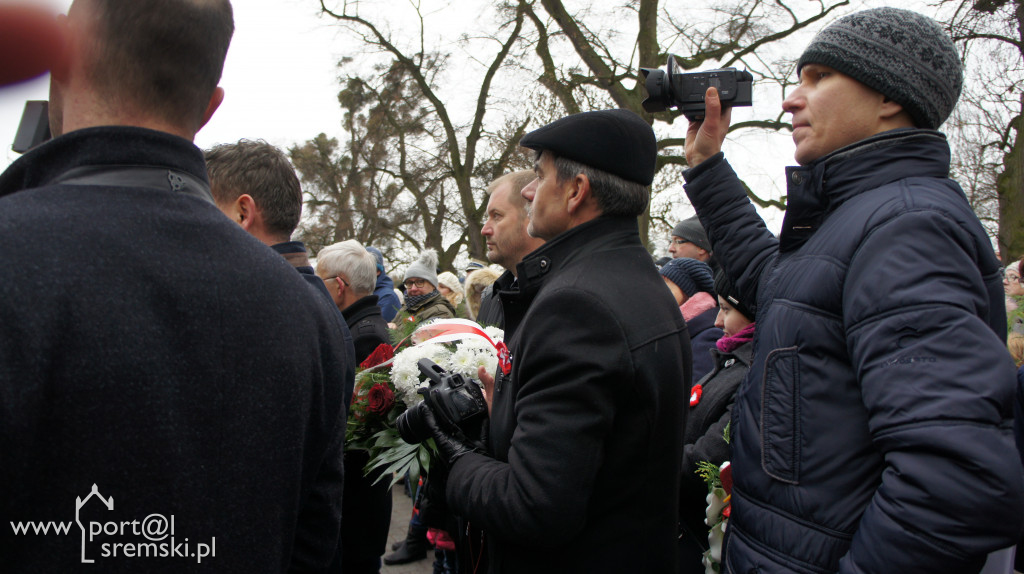 Odsłonięcie pomnika powstańców w Brodnicy