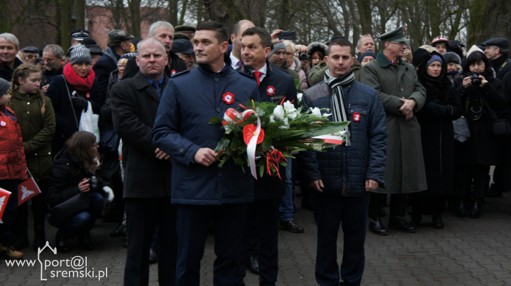 Odsłonięcie pomnika powstańców w Brodnicy