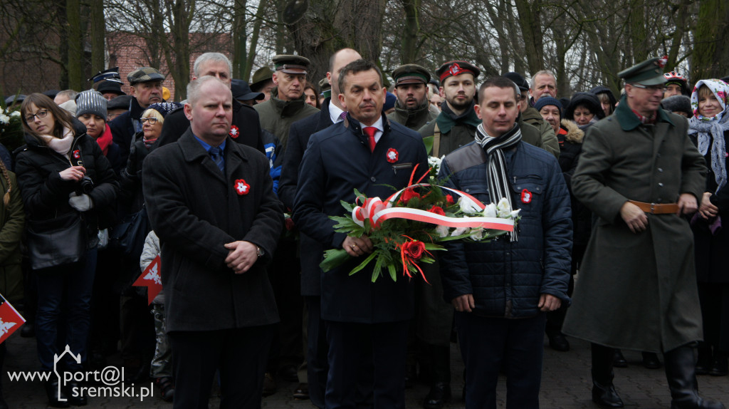 Odsłonięcie pomnika powstańców w Brodnicy