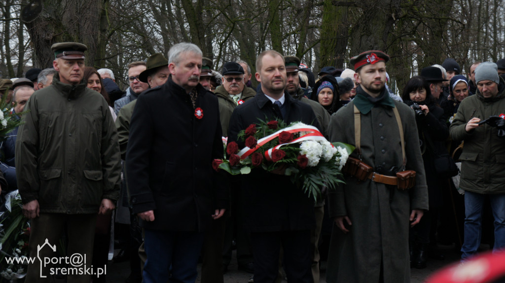Odsłonięcie pomnika powstańców w Brodnicy