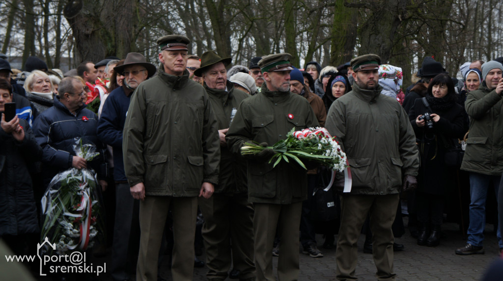 Odsłonięcie pomnika powstańców w Brodnicy