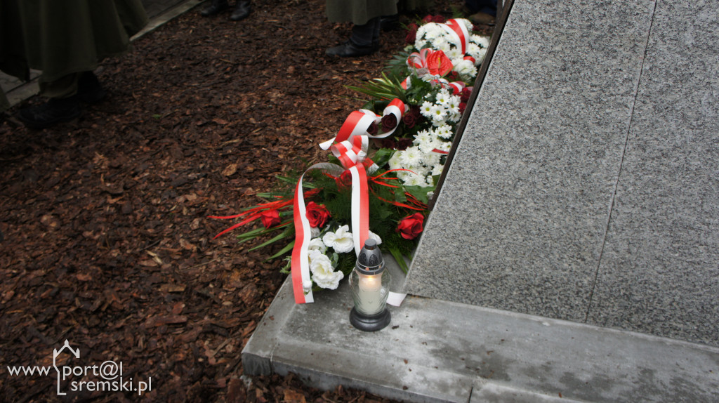 Odsłonięcie pomnika powstańców w Brodnicy