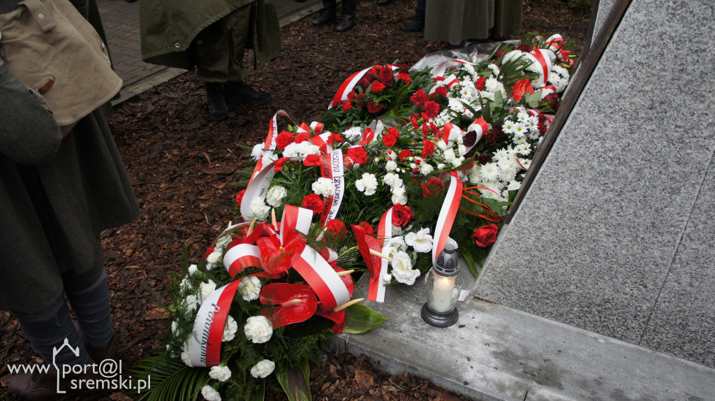 Odsłonięcie pomnika powstańców w Brodnicy