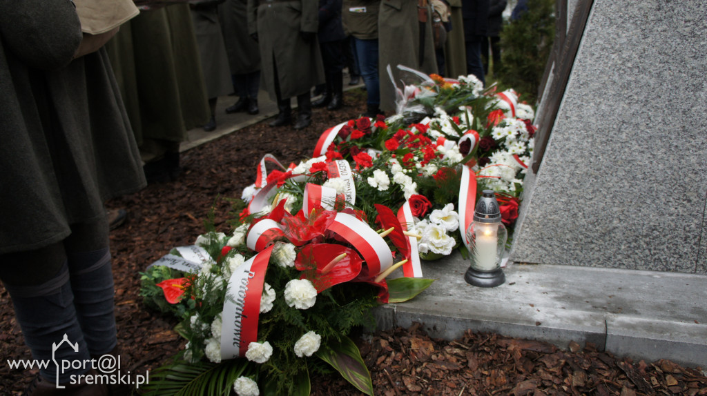 Odsłonięcie pomnika powstańców w Brodnicy
