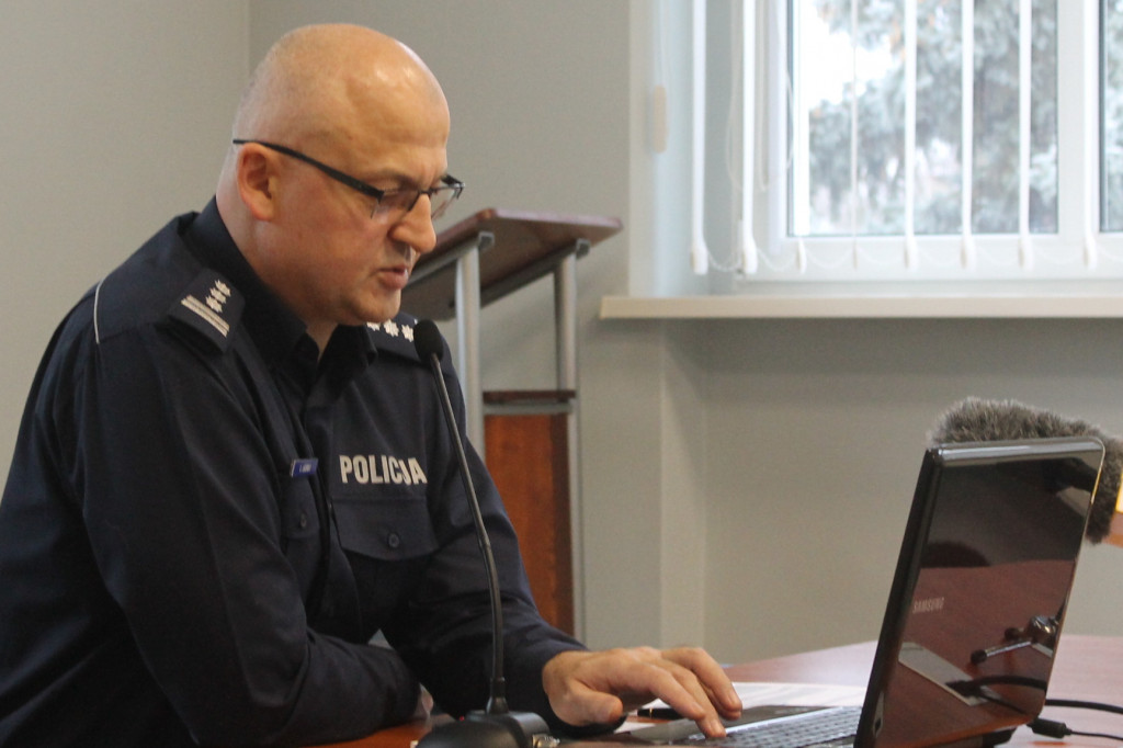 Policja w nowej auli o starym roku