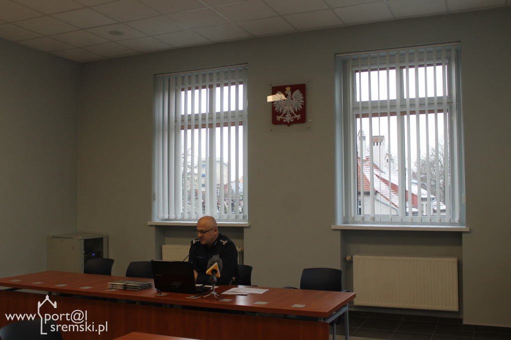 Policja w nowej auli o starym roku